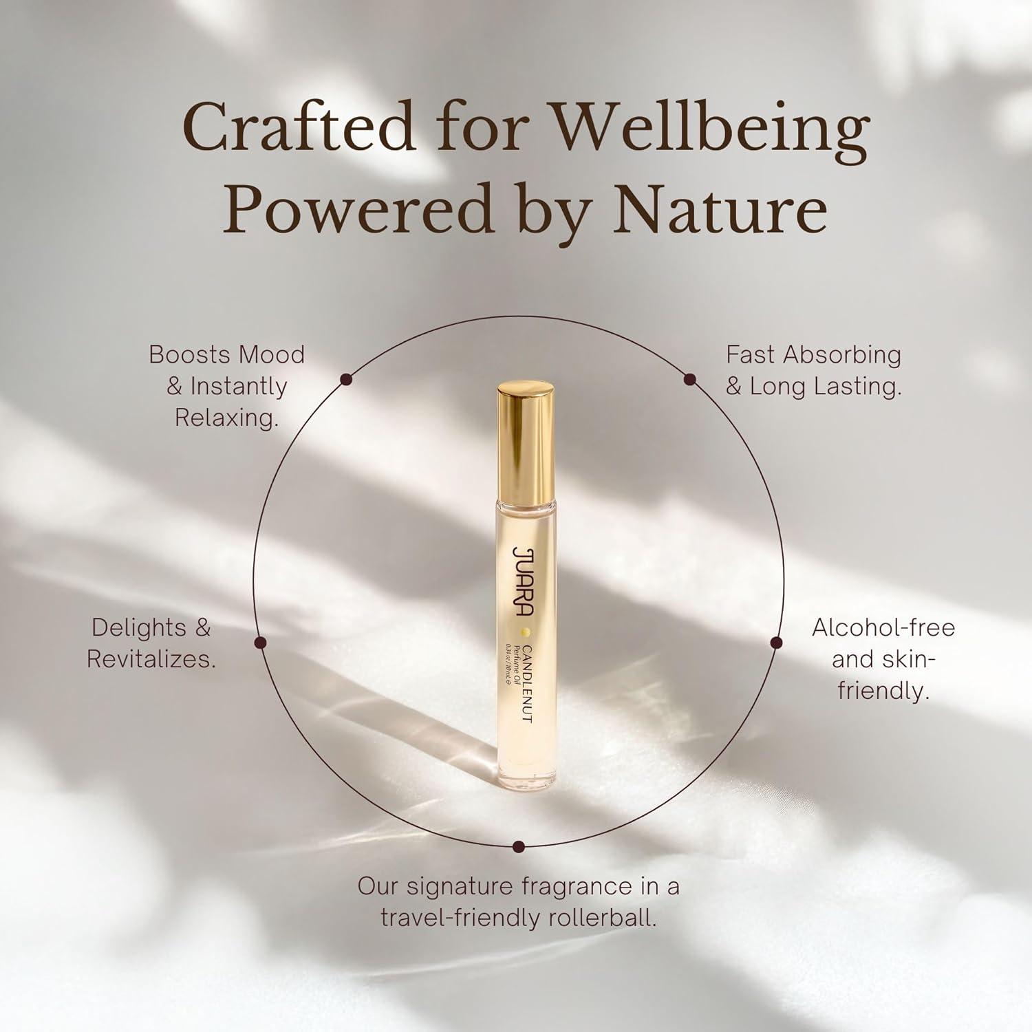 image:imageJuara Candlenut Perfume Oil Rollon Tropical Fragrance for Women Natural Ingredients Long Lasting Luxury AlcoholFree Paraben amp Sulfate Free 034 oz 10mL Candlenut
