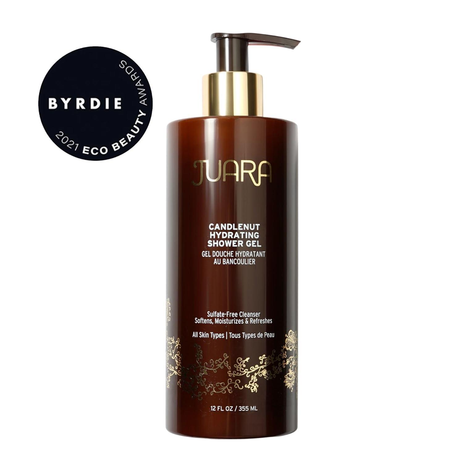 image:imageJuara Candlenut Hydrating Shower Gel Sulfate Free Body Wash 12oz Moisturizing Coconut Body Wash Natural Shower Gel for Sensitive Skin Paraben Free