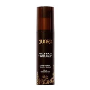 JUARA Oil-Free Ginger Moisturizer – Lightweight Face Gel Cream with Hyaluronic Acid – Mattifying Hydration for Oily, Combination & Acne-Prone Skin – Pore Refining Treatment – Made in USA – 1.7 oz