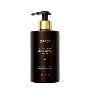 Juara 13.5 Fl Oz Hand & Body Wash – Hydrating Daily Cleanser with 72-Hour Moisture Magnet – Gentle Lather (Candlenut)(Candlenut)