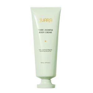 Juara Tiare Jasmine Body Creme | Hydrating Body Lotion for Dry Skin | Moisturizing Body Cream with Natural Oils | Non-Greasy, Luxury Skin Care | Nourishing Vegan Formula | 7.8 OZ (237 ML)